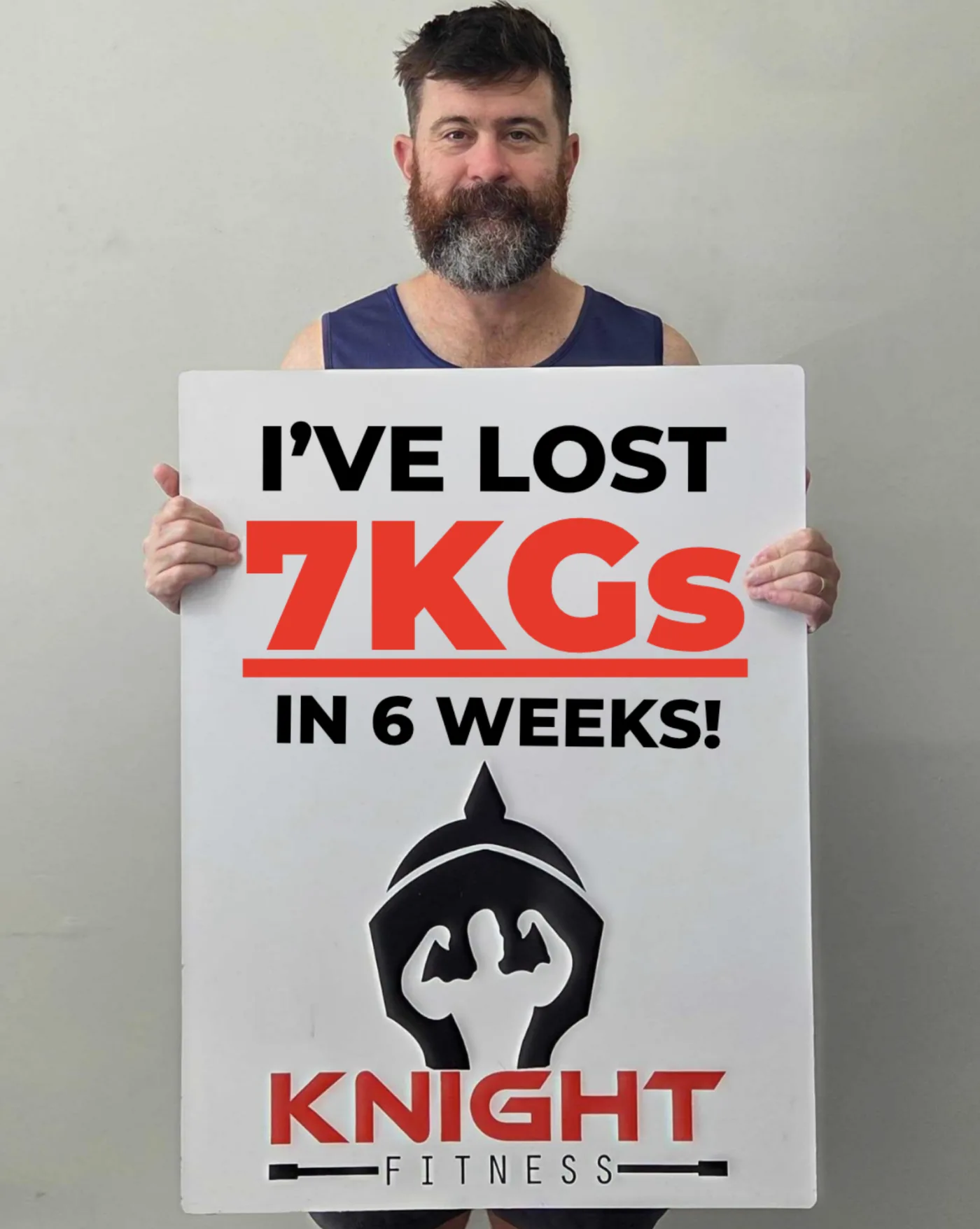 Member down 7kg in 6 weeks