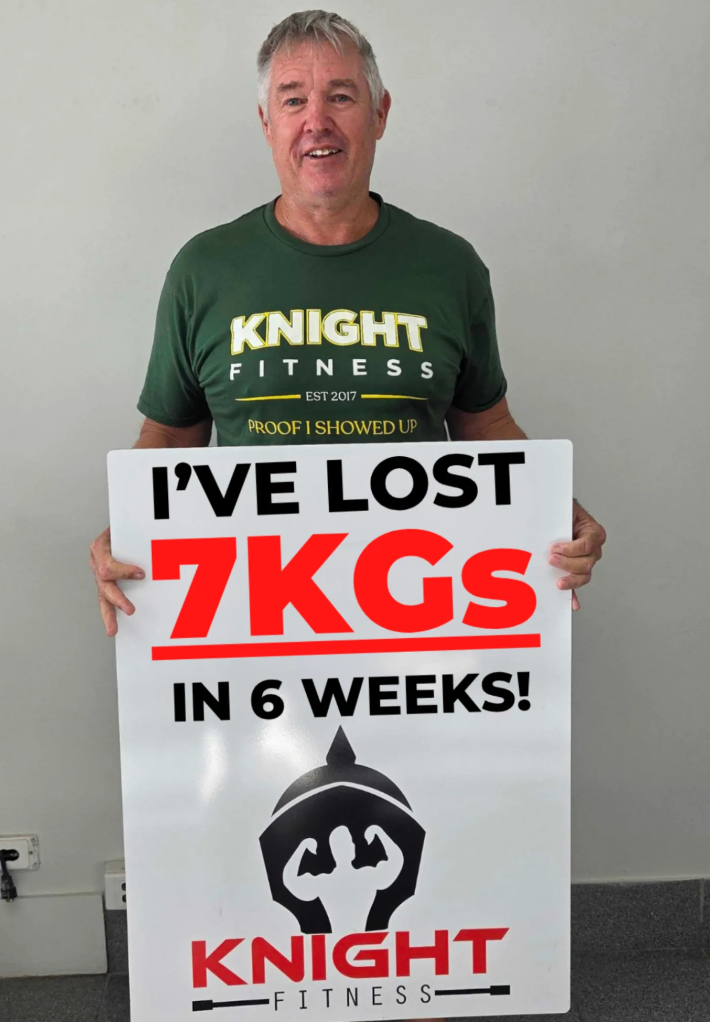 Member down 7kg in 6 weeks